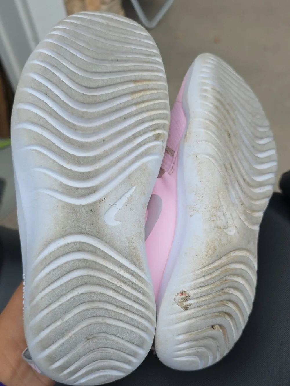 Nike Kids Pink Slip-On Athletic Sneakers